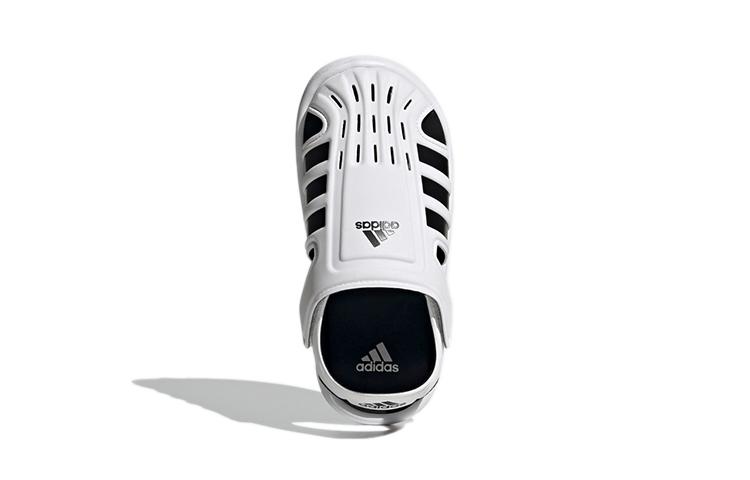 adidas Водные Сандалии Удобные Детские Сандалии Белый Черный Дети Возраст 3 7 Лет FY6044