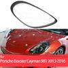 Автомобильный корпус фары, абажур фары, прозрачная крышка линзы передней фары для Porsche Boxster Cayman 981 2013 2014 2015 2016