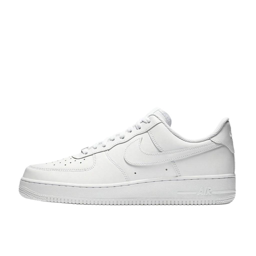 Nike Air Force 1 Pink Ink Fantasy Slip Resistant Abrasion Resistant Low top Skateboard Shoes Men's White Pink CW2288-111(Team240-)