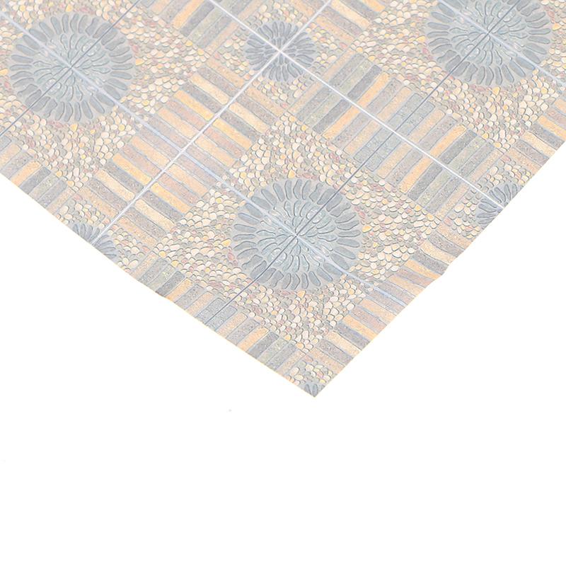 1:12 Dollhouse Miniature Floor Wallpaper House Decoration Sticker Accessories