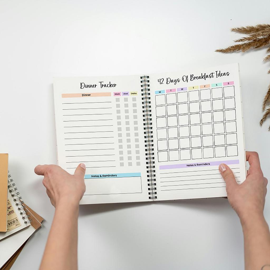 Planner Notebook, Personal Goal Management And Life Planning Journal, Daily Task And Goal Tracking Tool