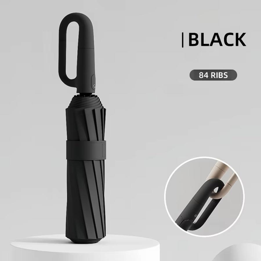 Ветрозащитный Прочный Зонт 105СМ Усиленная Ручка с Кольцом-Пряжкой 20 Двойных Спиц Автоматические Большие Складные Солнцезащитные Большие Зонты