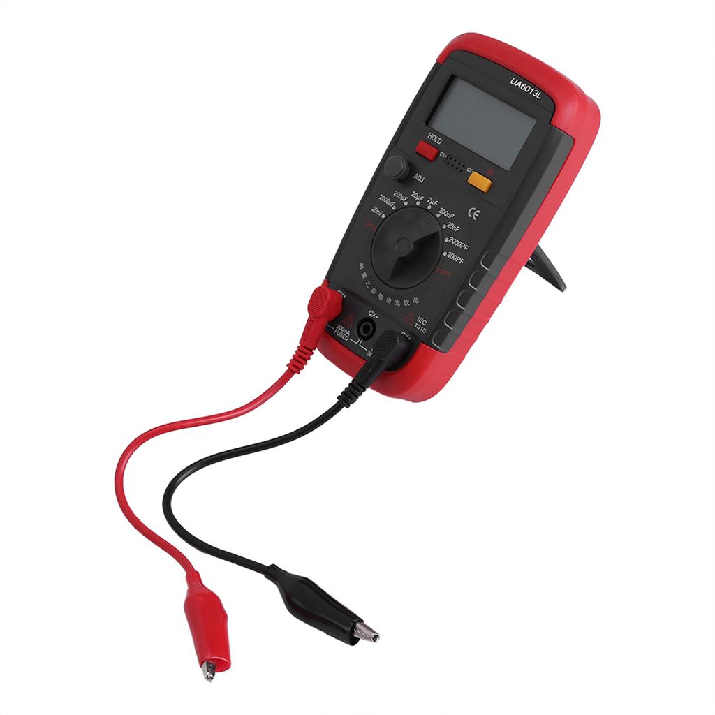 UYIGAO цифровой тестер конденсаторов с питанием от батареи 6013L ЖК-дисплей