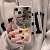 Mobile Phone Cases for iPhone 11 13 XR 15 Pro Max 12 14 Pro Max Case iPhone 16 XS Max Mirror Protective Case Mirror Exquisite Cartoon Waterproof