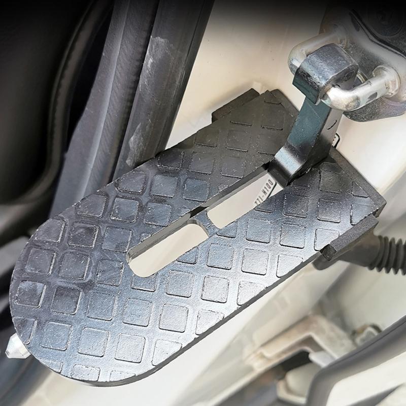 Подножка для багажника на крышу автомобиля Подножка для двери автомобиля Крючок-защелка Вспомогательная педаль Многофункциональный молоток безопасности Складная подножка для двери Легкий доступ на крышу