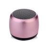 Portable Speaker Wireless Surround Sound Mini Speaker Rich Bass Metal Material Stereo Speaker For Outdoors Travel Pool Beach