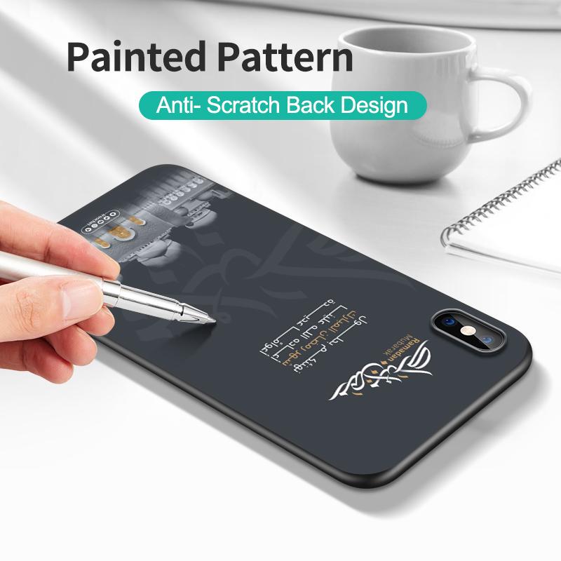 Black Tpu Case For Vivo Y21 Y51A 2021 Y21S Y33S Y51 2020 Y51S Y53s 4G Y72 5G Back Cover Ramadan