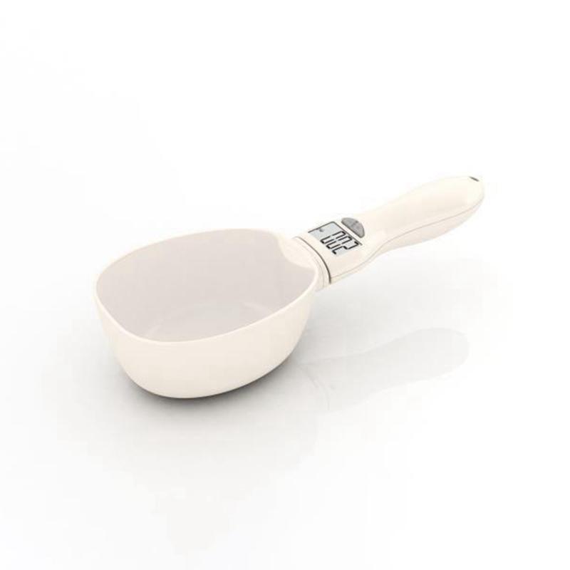 Pet Food Electronic Measuring Tool Digital Spoon Scale Grams with LCD Display for Dogs and Cats Food