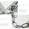 with Screws Decorative Chain Bolt Door Chain Sliding Door Lock Door Safety Guard Door Hardware