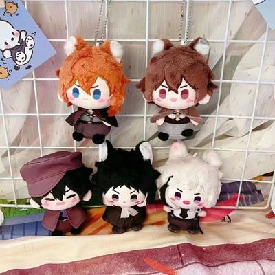 Плюшевый подвес Bungou Stray Dogs Эдогава Ранпо Акутагава Рюноскэ Накахара Чуя Дазай Осаму Достоевский Гоголь Аниме Мягкая игрушка