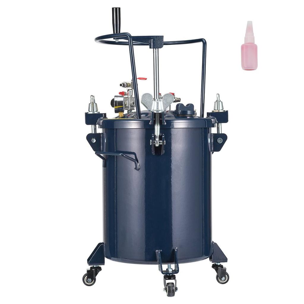 Spray Paint Pressure Pot Tank, 30L/8gal Air Paint Pressure Pot with Manual Mixing Agitator, Leak Repair Sealant for Industry Home Decor Architecture