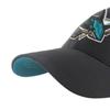 Casquette - 47 Brand - LINE San Jose Sharks - Bleu Marine - Relaxed-Fit - Visière Incurvée