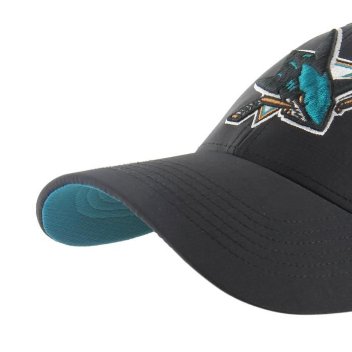 Casquette - 47 Brand - LINE San Jose Sharks - Bleu Marine - Relaxed-Fit - Visière Incurvée