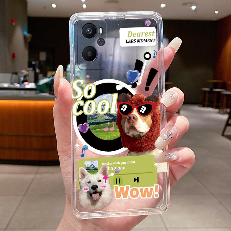 Casing For OPPO A96 CPH2333 Phone Case Soft Case New Design Aesthetic Luxury Fashion Butterfly Flowers Clear Silicone TPU Cover
