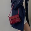 Luxury Patent Leather Women's Bag Fashion Underarm Bag Designer Small Square Crossbody Bag Casual Ladies Handbag Purse KTY