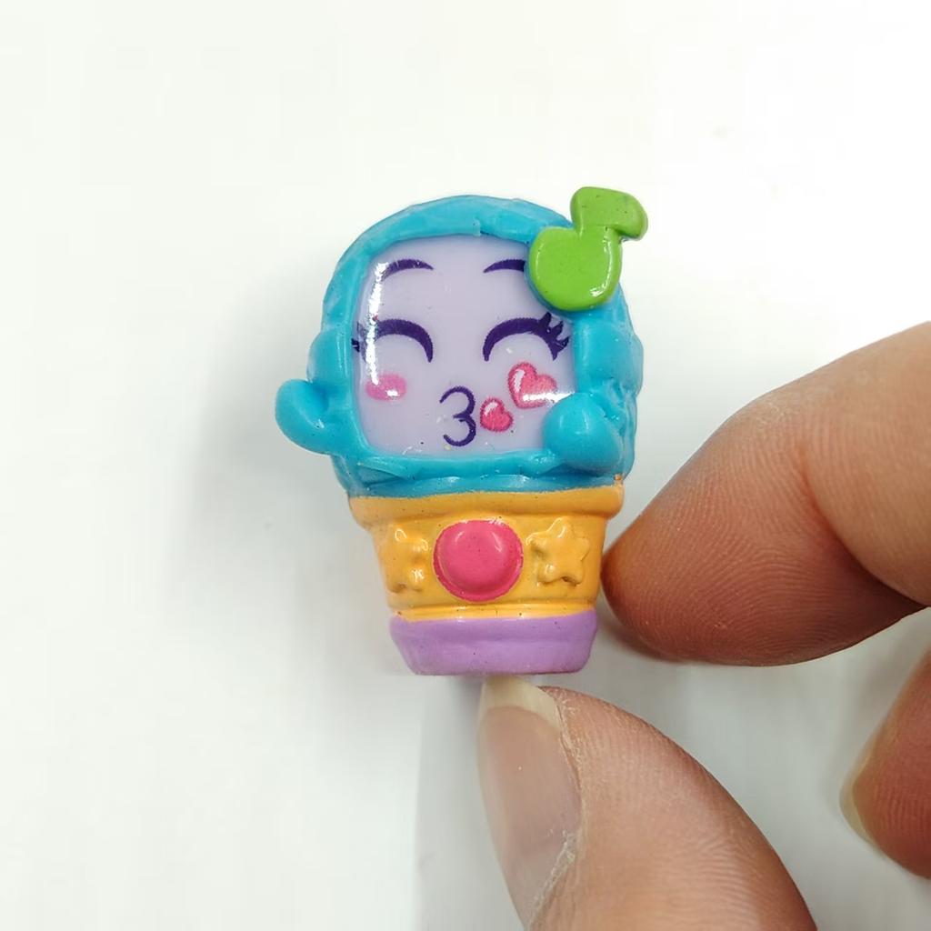 1 шт. Оригинальные игрушки из коллекции Moji Pops Серия «Приключение» 1-3 Мини-фигурки с меняющимися лицами Мягкие Kawaii Игрушка Для девочек Рождественский подарок