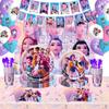 KPOP Демон Охотница Девичья Группа Тематические Товары для Вечеринки - Украшения и Реквизит для Дня Рождения
