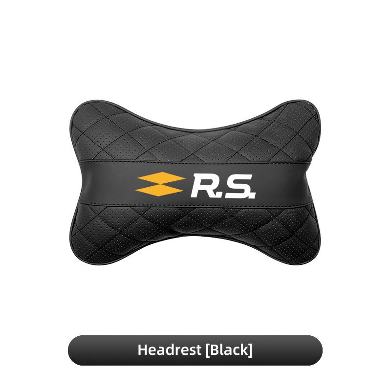 Car Seat Head Support Cushion Lumbar Pillow Interior Accessories For Renault RS Megane 2 3 4 Clio Trafic Twingo Scenic 2 Captur S444