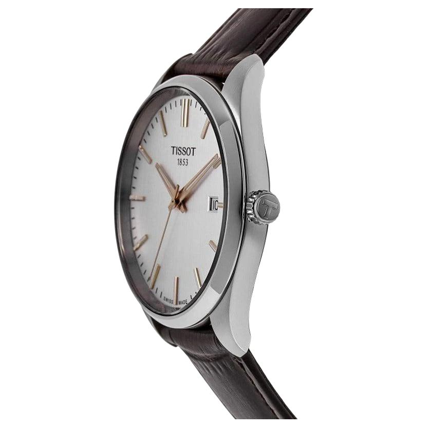 Tissot Коллекция PR100 Кварцевый механизм Водонепроницаемость 100 м Мужские часы Часы 40 мм Серебристый циферблат T150.410.16.031.00