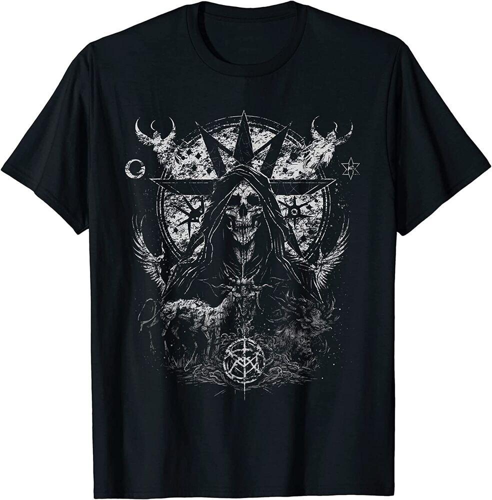 Футболка унисекс Occult Unholy Grunge Emo Skull