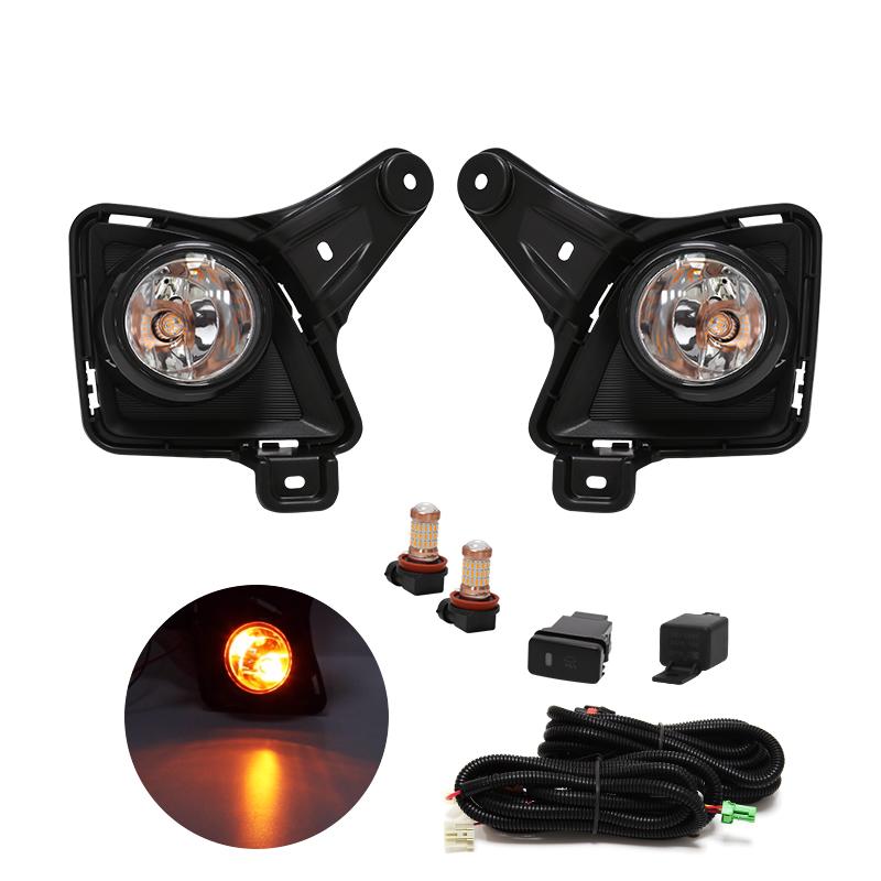 LED DRL Fog Lights For Toyota Hiace 2012-2013 For Toyota Quantam 2012-2013 Headlights Fog Light Car Accessories 12V