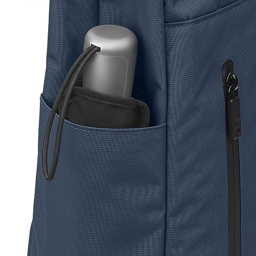 Moleskine Metro Roll-Top Backpack ET20FMTRBKB20, Sapphire Blue, One Size, Business Backpack, Fits 15-inch Devices