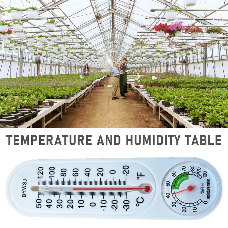 Настенный термометр для внутреннего и наружного дома, сада, теплицы, посадок, измеритель влажности, измеритель температуры, инструмент для измерения