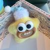 Yousheng Large Mouth Cartoon Doll Keychain Star Shape Macaron Color Keychain Bag Pendant Lucky Charm Resin Accessory