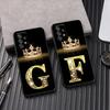 Первоначальная буква G F V H D P C B Чехол для телефона для Samsung Galaxy A57 A56 A37 A55 A36 5G A26 A54 A52 A35 A34 A25 A17 A16 15 A07 Чехол