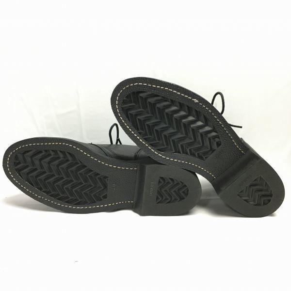 ADDISON SHOE COMP. Z41-1-1991/75 Стальные носки Ботинки США. Туфли ВМС черные размер 6.5W 24.5см(ИСПОЛЬЗОВАЛ)