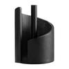 Large Capacity Wooden Paper Towel Holder Countertop Design Freestanding Base Freestanding Paper Roll Holder Ornament Storage