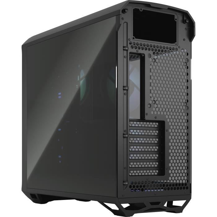 Boîtier PC - FRACTAL DESIGN - Torrent Black RGB TG Light Tint - SSI-CEB - Air Flow Optimisé Avec 5 Ventilateurs ARGB (FD-C-TOR1A-04)