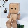 Shaking Feet Wooden Doll Wooden Doll Car Decoration Piece Wooden Doll Decoration