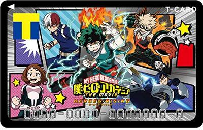 [T-карта] Дизайн My Hero Academia Heroes Rising Карта T-Point (Незарегистрированный/Неиспользованный) Товары для фанатов