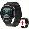 2024 NFC Smartwatch Men AMOLED 390*390 HD Screen Always Display The Time Bluetooth Call IP68 Waterproof Smart Watch