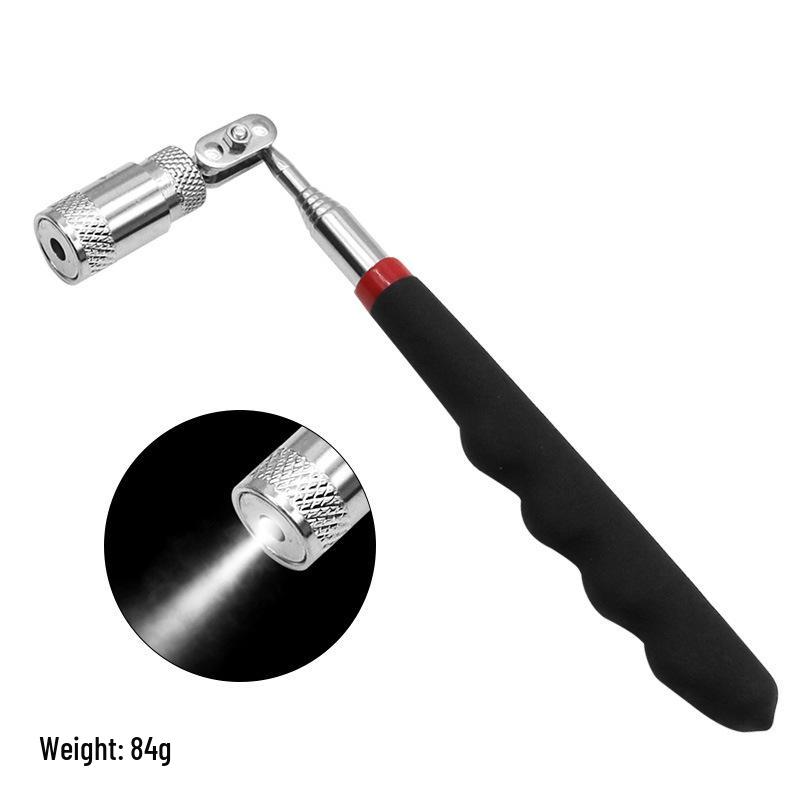 Telescopic Magnetic Pickup Rod with LED Light