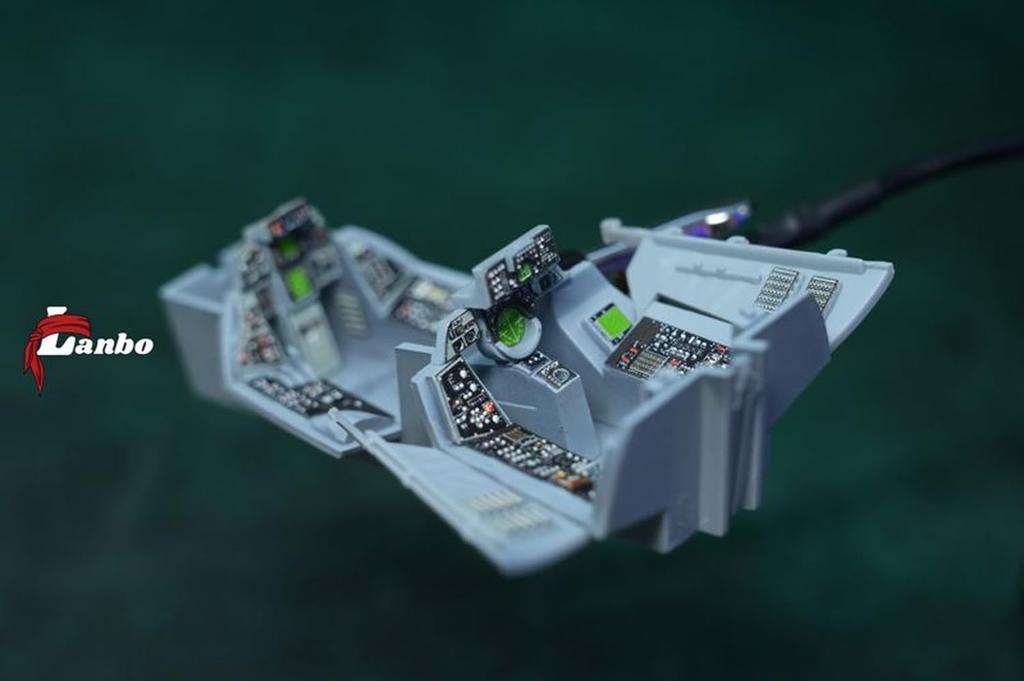 Lambo Models 1/48 F-14A Интерьер 3D Декаль (для Hobby Boss) Наклейка для пластиковой модели LNB48226 (Самолет)