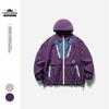 Мужская ветровка CROWD CITY весна/осень, Color Block, с тефлоновым покрытием, Y410