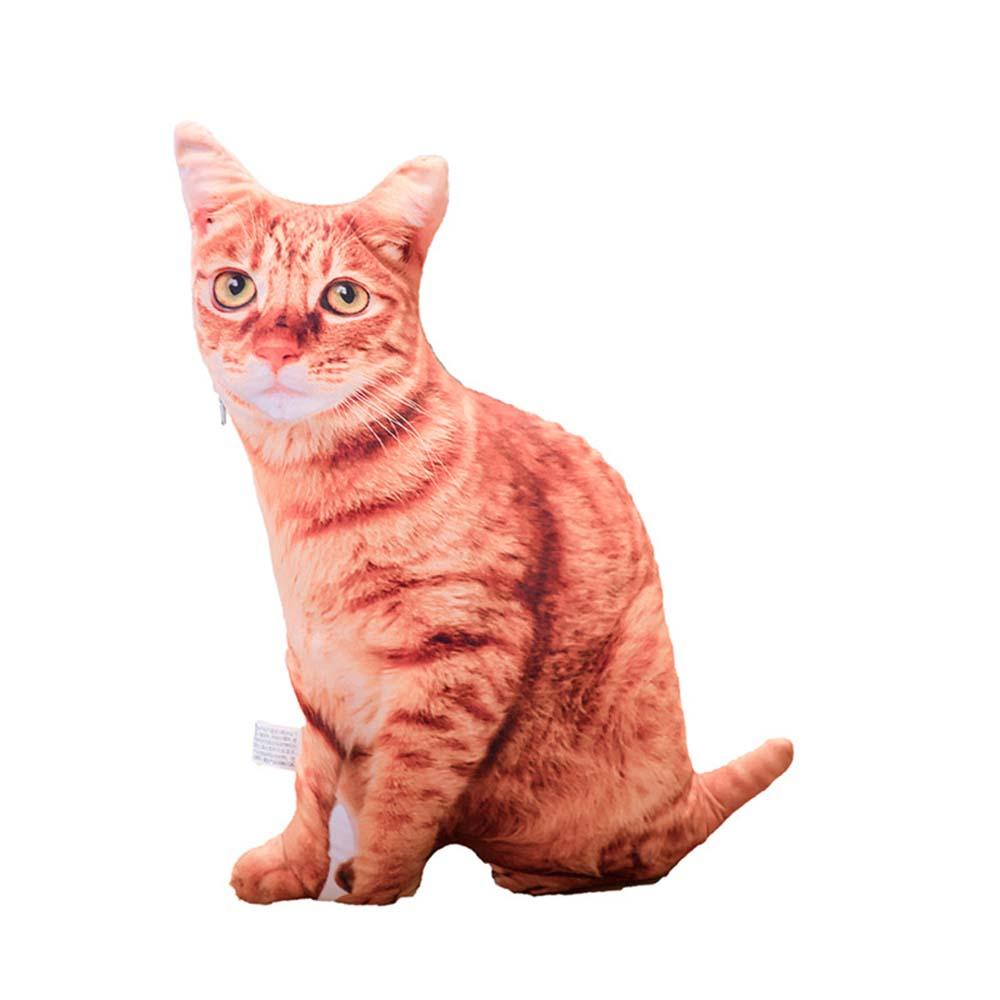 3D Home Decorative Napping Neck Protection Sleep Cat Shape Pillow Home Textile Throw pillow Cushion