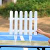 Пластиковое Садовое Подпорное Ограждение Садовая Бордюрная Панель с Колышками Без Копки Ландшафтный Бордюр для Двора Дорожки Газона