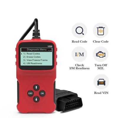Сканер OBD2 Считыватель кодов OBD и инструменты сканирования Автомобильный диагностический сканер двигателя для всех автомобилей с протоколом OBDII