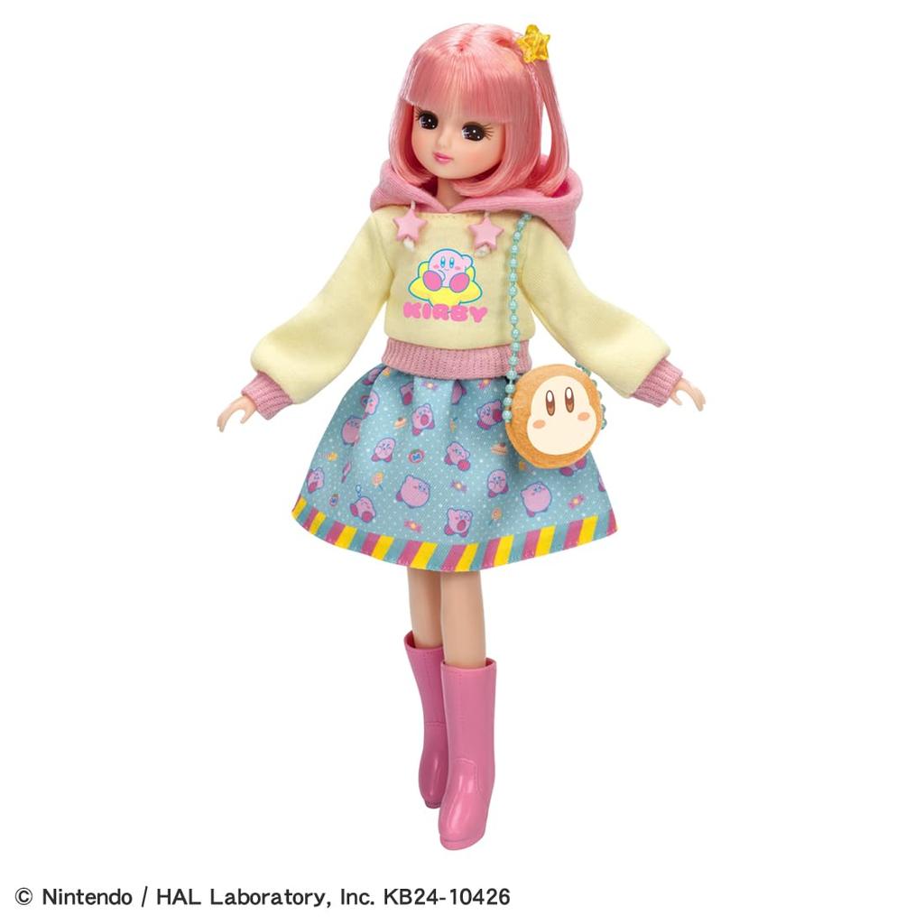 TAKARA TOMY Doll Dream Land Play Toy Ages Licca-chan Kirby's Licca-chan Dress-up 3+