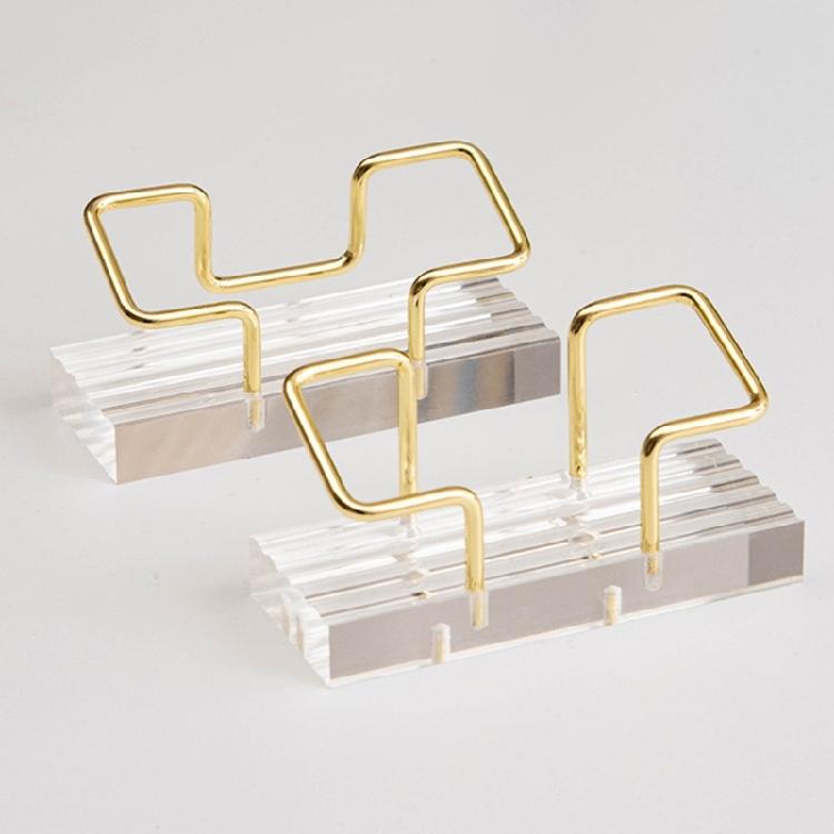 Держатели для визиток Металлический стенд для визиток Дисплей Органайзер для визиток Стеллаж для хранения для офиса Выставки