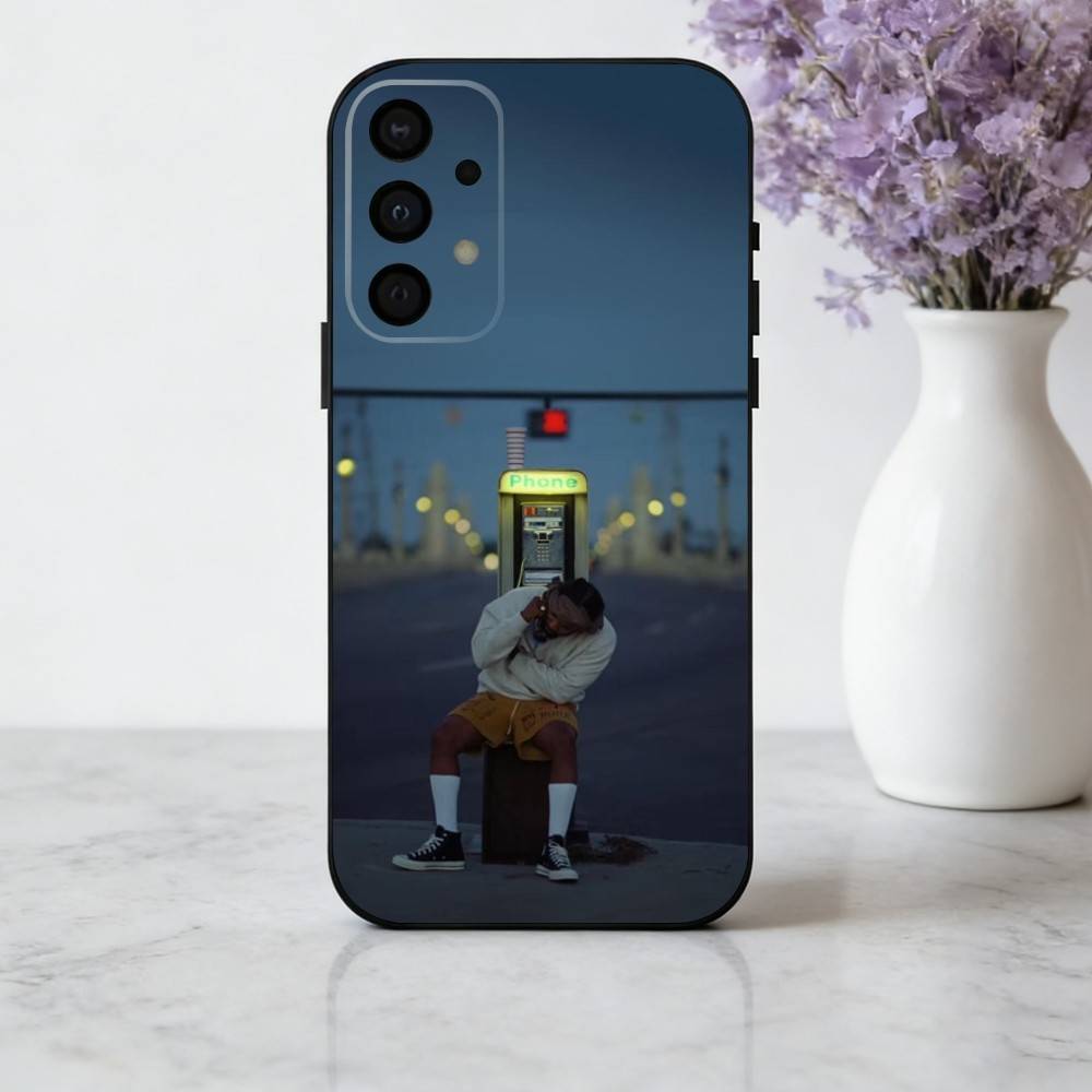 К-Кендрик-К Рэпер Л-Лэмар-Р Чехол для телефона Samsung Galaxy A73,A72,A71,A70,A53,A52,A51,Мягкий силиконовый черный чехол