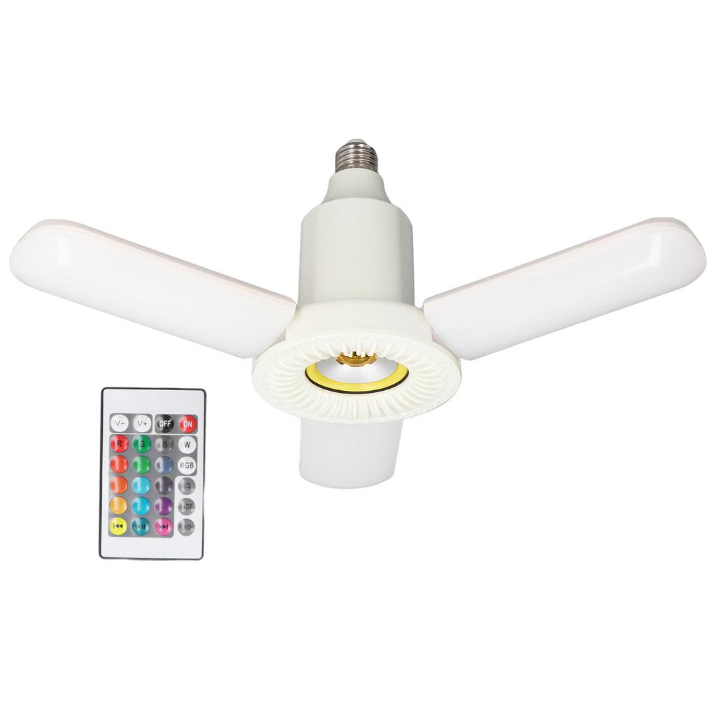 Деформируемая лампа Энергосберегающая Экологичная RGB Цветной свет Складная конструкция Светодиодный гаражный светильник 86В-265В