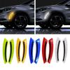 2pcs/set Auto Wheel Eyebrow Reflective Sticker Reflector Strip Safety Warning Tape Anti-collision Warn In Dark For All Car
