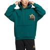 adidas Originals Трилистник с логотипом и принтом на шнурке, толстовка с длинными рукавами, мужские топы, зеленый HS7286