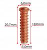 COIL for induction heater SIDE dia. 28mm length 124mm Heater