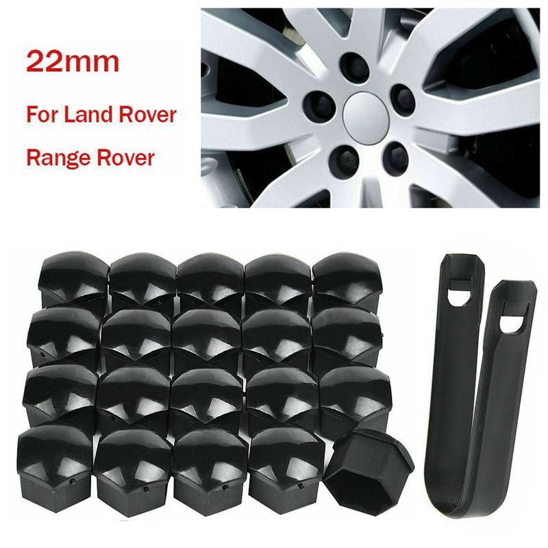 20Pcs 22mm Car Wheel Nut Caps Anti-Rust Auto Hub Screw Cover Bolt Rims Exterior Decoration Protection Covers For
