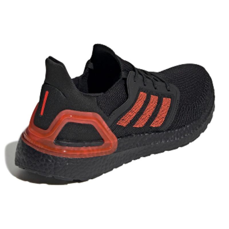 adidas Кроссовки Ultra Boost 20 Черный Солнечный Красный EG0698